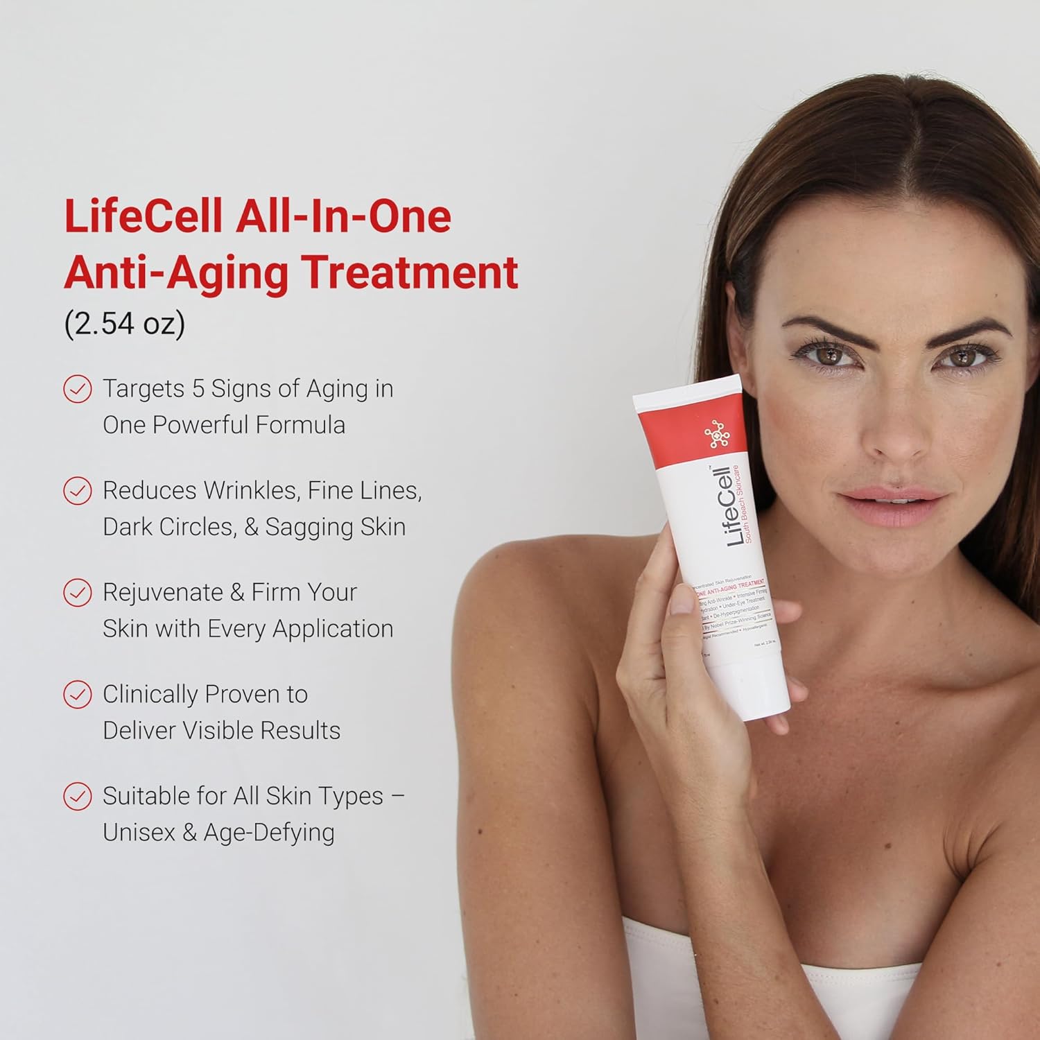 LifeCell Skin All in One Anti Aging Cream 2.54 Oz