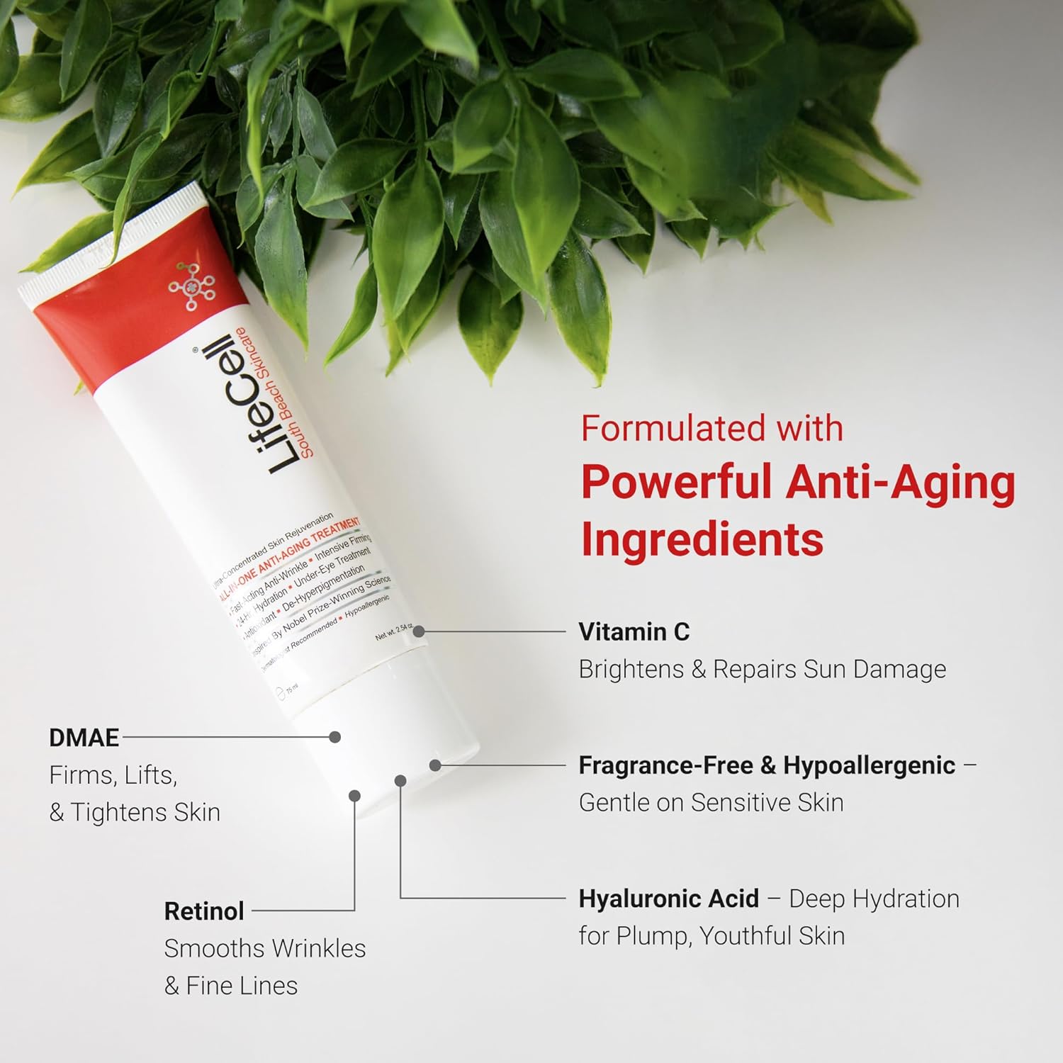 LifeCell Skin All in One Anti Aging Cream 2.54 Oz
